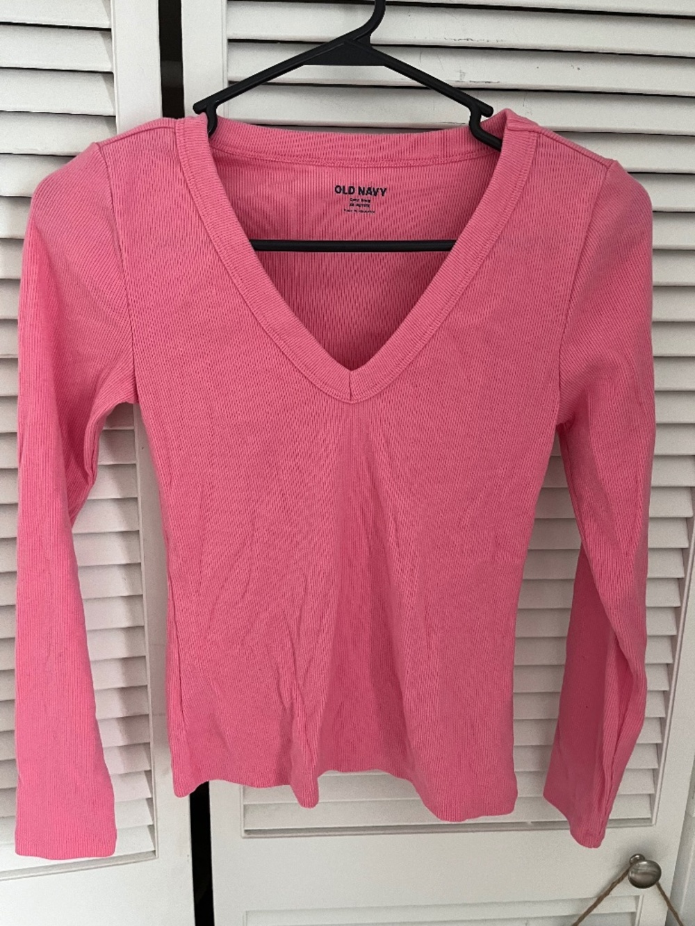 Old Navy Cozy Snug Long Sleeve! XS Petite! Beautiful pink color!